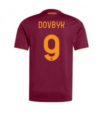 AS Roma Artem Dovbyk #9 Primera Equipación 2025-26 Manga Corta AS Roma Artem Dovbyk #9 Primera Equipación 2025-26 Manga Corta